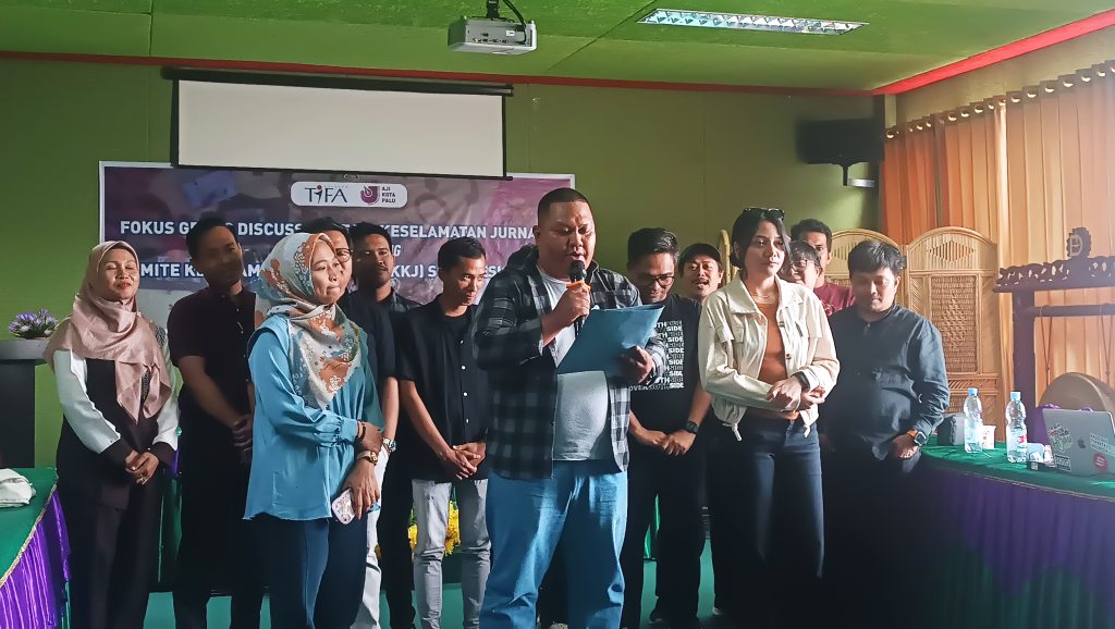Kolaborasi Lintas Organisasi Wujudkan Komite Keselamatan Jurnalis Sulteng