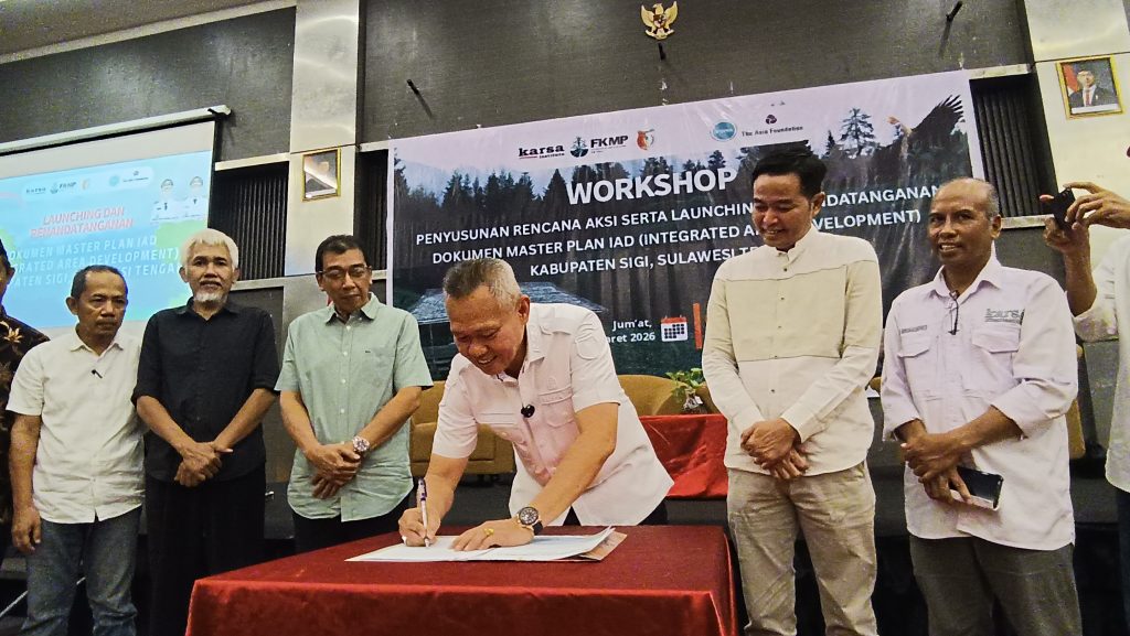 Tegaskan Ekonomi Hijau, Sigi Memulai Peta Jalan IAD Perhutanan Sosial