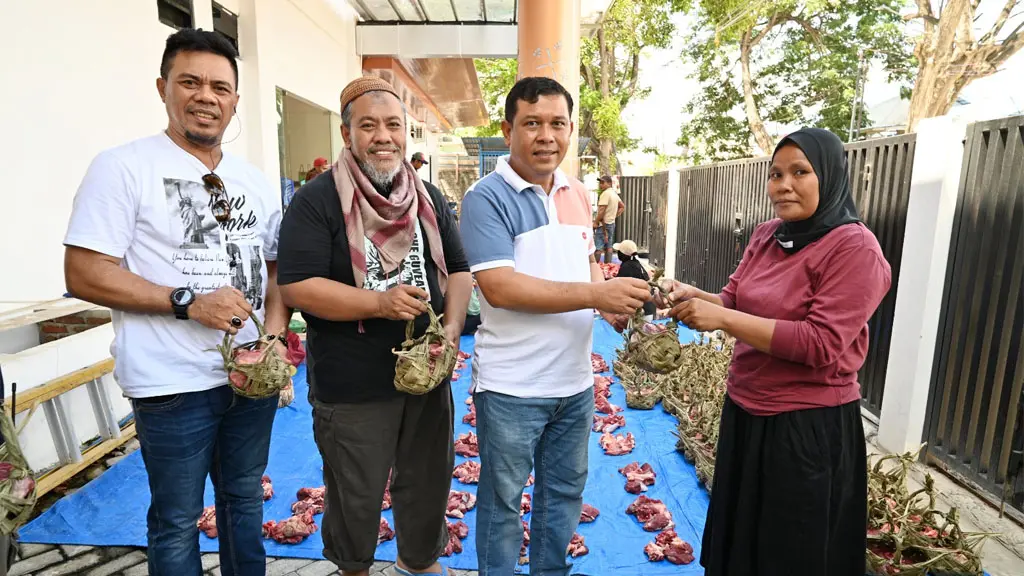 Kamboti dan Berkah: Idul Adha Menjadi Gerakan Ramah Lingkungan di Palu