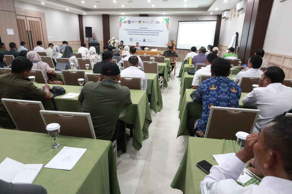 Sulawesi Tengah Cetak 50 Tenaga Teknis Bersertifikat untuk Hitung Emisi Karbon