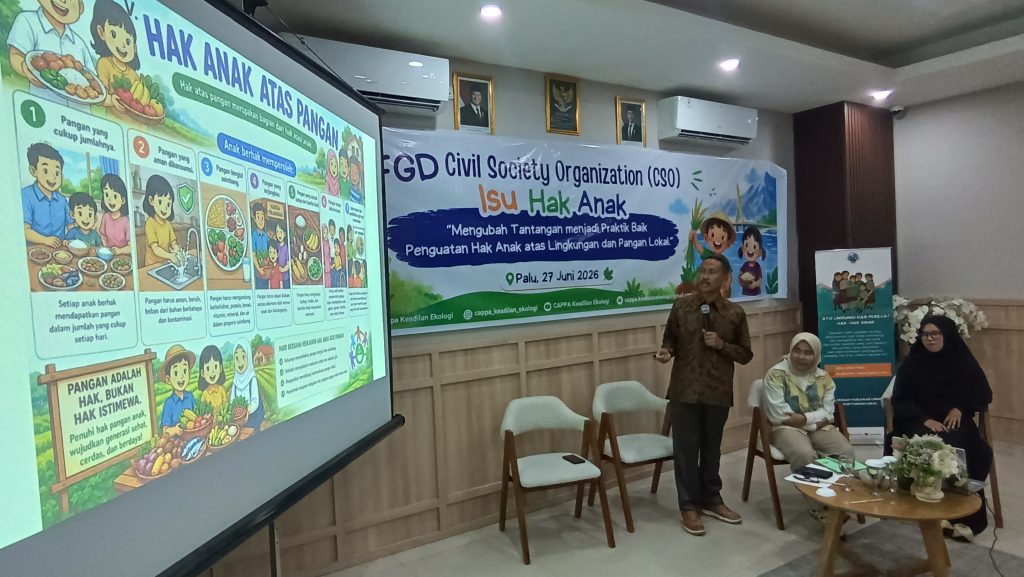 Nasib Pangan Lokal, Lingkungan, dan Hak Anak Sulawesi Tengah Yang Terancam