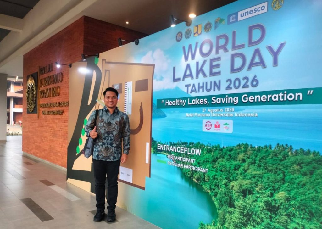Kurniawan, Local Hero Danau Poso yang Berbicara di Panggung World Lake Day 2026