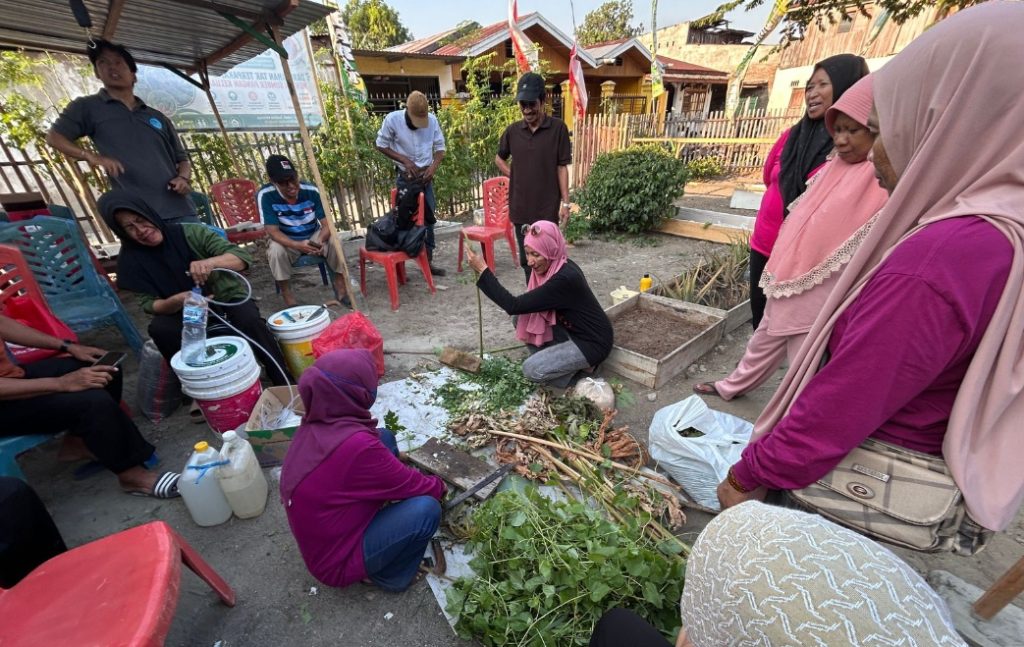 Dari Kompos ke Kebun, Warga Besusu Barat Perkuat Ketahanan Pangan