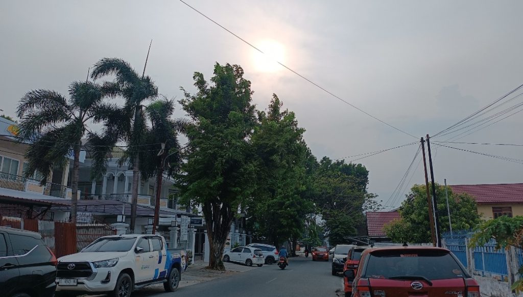 Udara Kota Palu Kembali Memburuk, PM2.5 Capai 206 Mikrogram