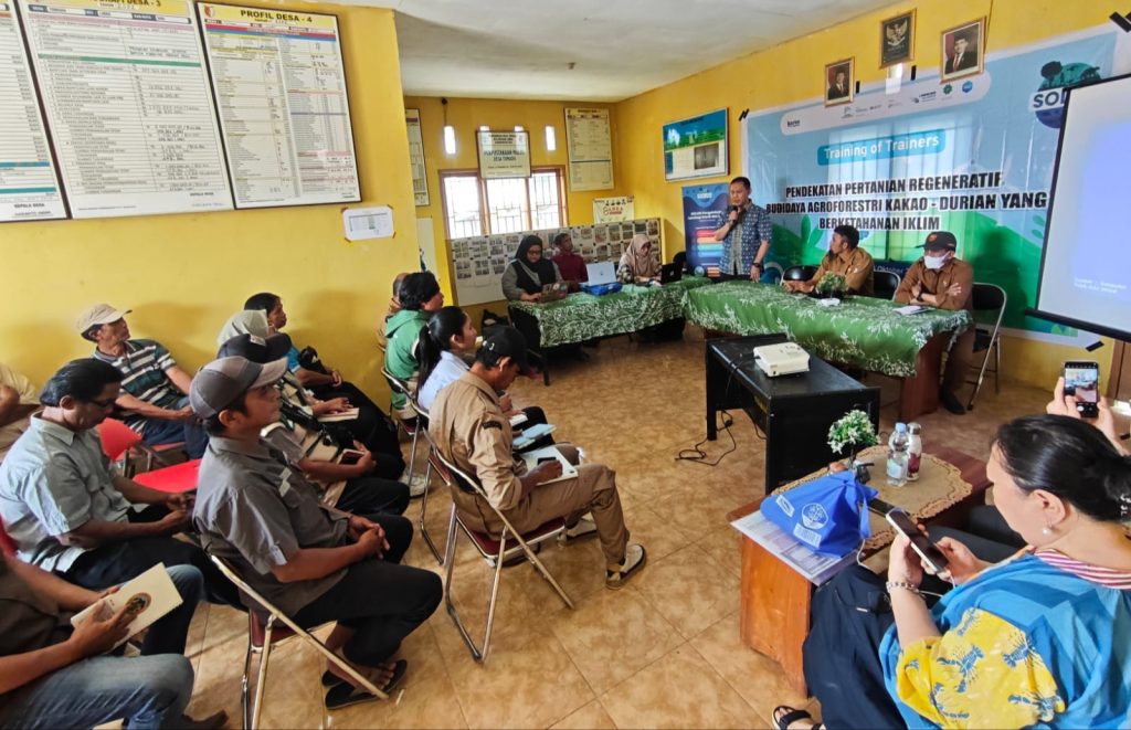 Hadapi Perubahan Iklim, Petani Kakao Lindu Disiapkan Terapkan Agroforestri